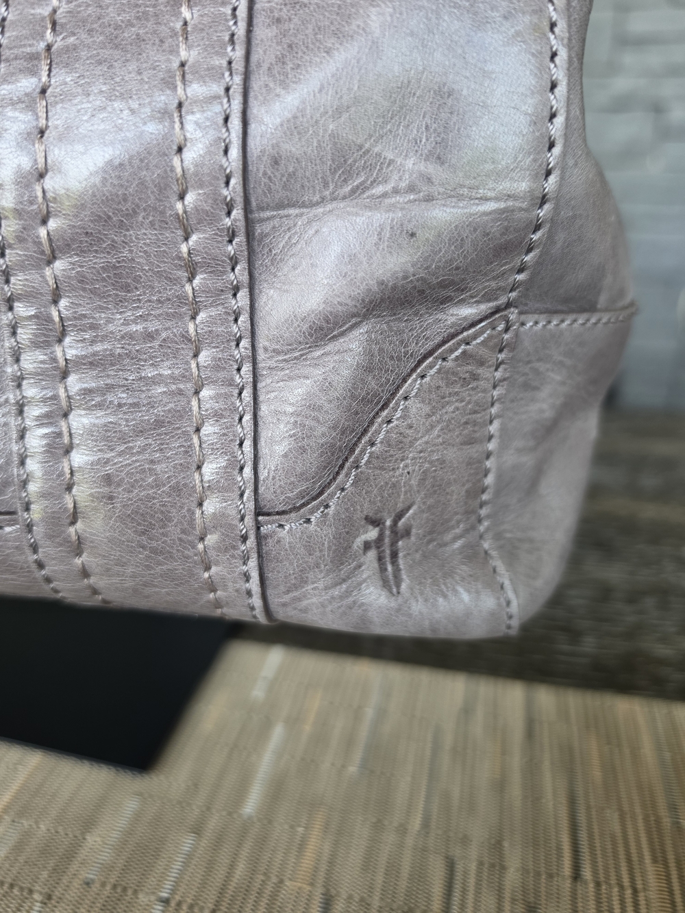 Frye Melissa Amethyst Leather Tote - Picture 3 of 8